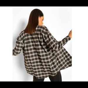 Never worn! Oversized Flannel Shirt